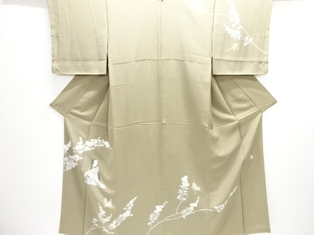 JAPANESE KIMONO / EMBROIDERY / GIRL / ARTIST WORK  